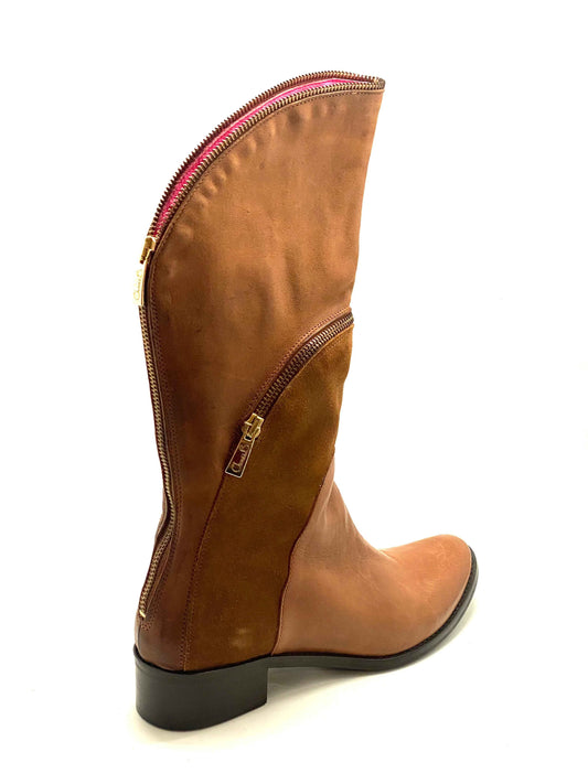 St Chappelle - Tan boot- LAST PAIR 39 ( FITS 38)