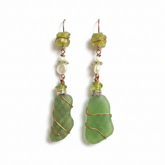 Earrings-Sea Land