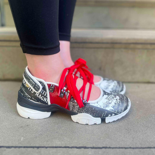 Adios- black and white newsprint - Chanii B