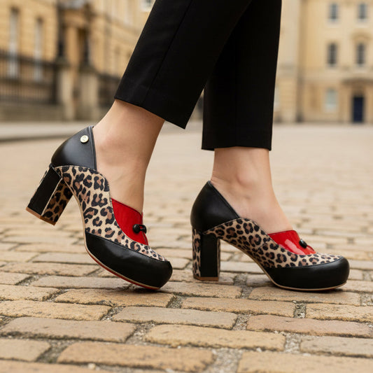 Cinque-Red leopard cork - Chanii B