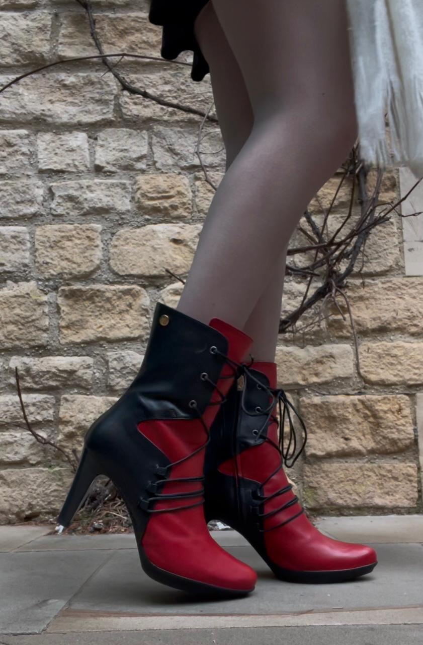 St Martina- Red and black boot - Chanii B