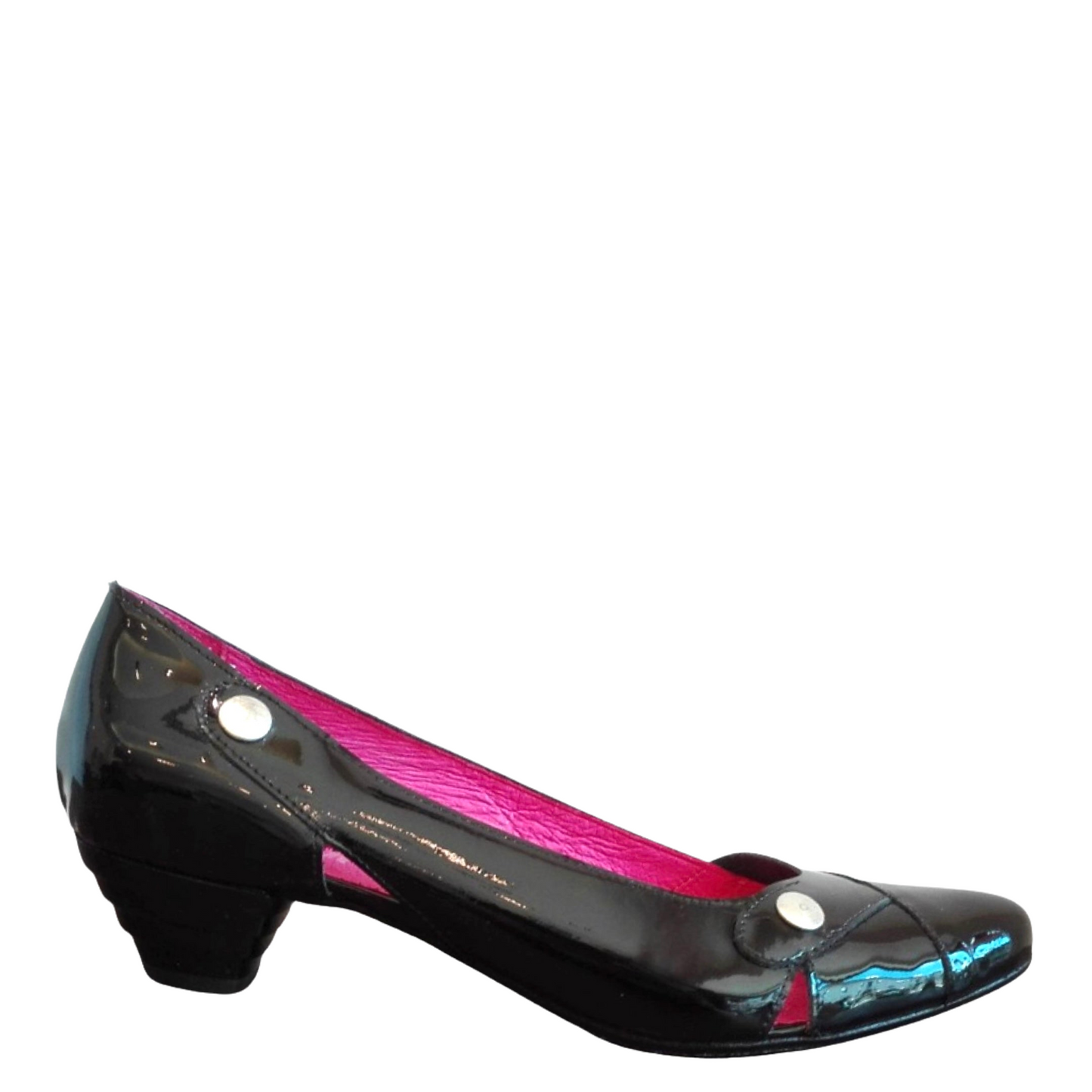 Clique - Black Patent- low heel shoe- Last pair 41! - Chanii B