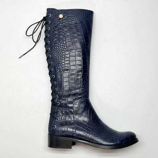 Empire - Navy long leg boot
