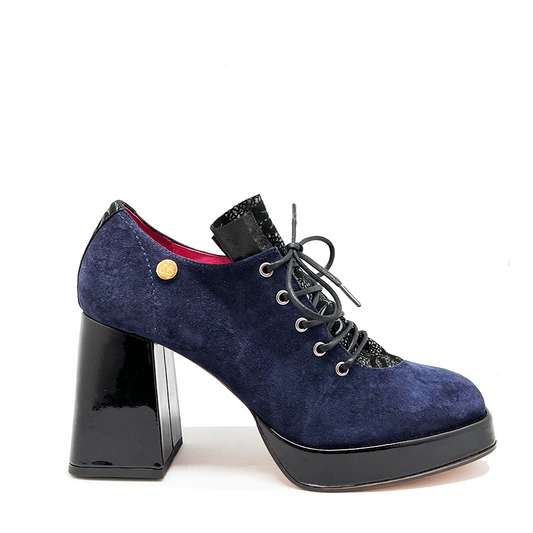 Le Follie - Blue platform shoe - Chanii B