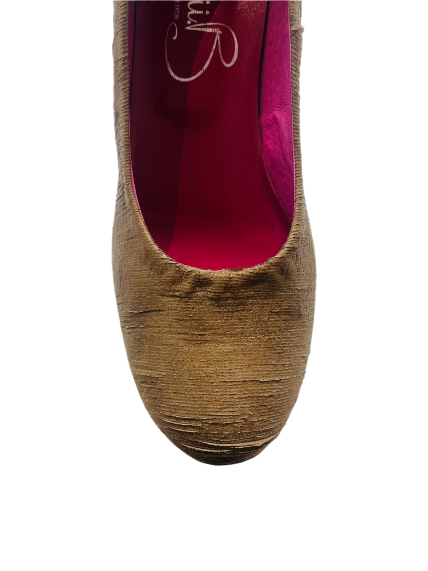 Pate - Natural Laser Platform shoe - Chanii B