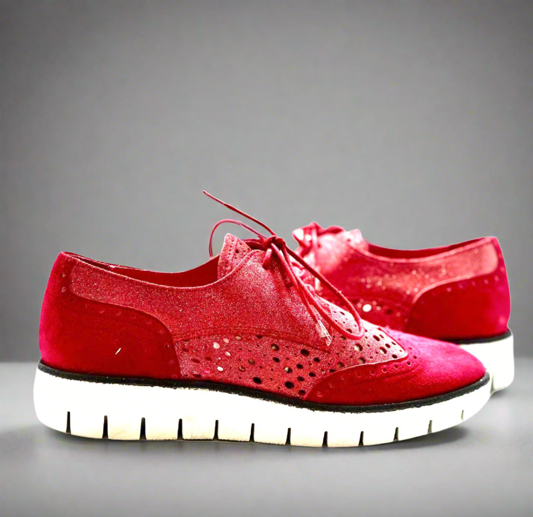 Bolt - Red lace up - Chanii B