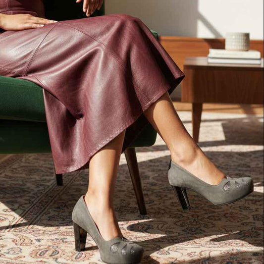 Port - Grey Suede Shoe