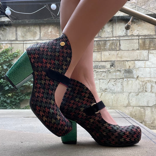 Stylo -Multi houndstooth - Chanii B