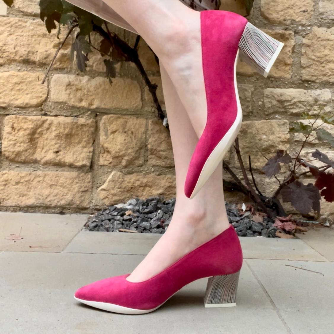Lu Lu - Fuchsia Suede - Chanii B