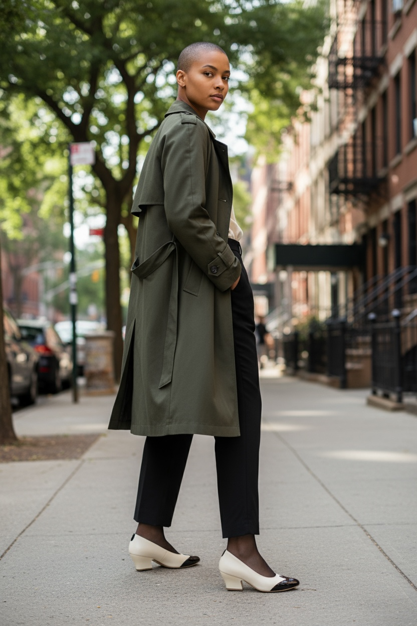 Frappuccino -Black ivory dress shoe - Chanii B