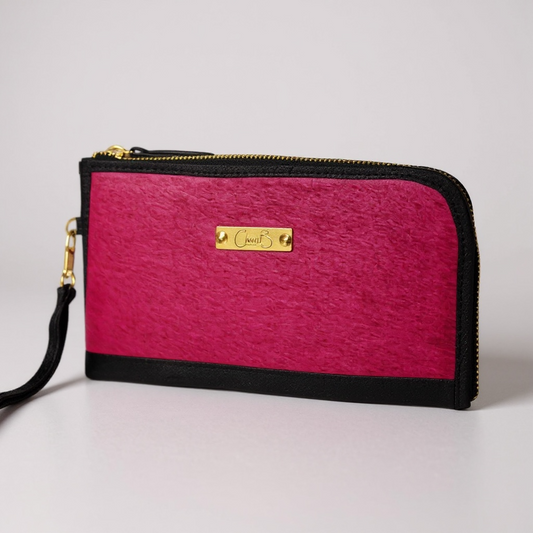 Savon - Fuchsia wallet- clutch
