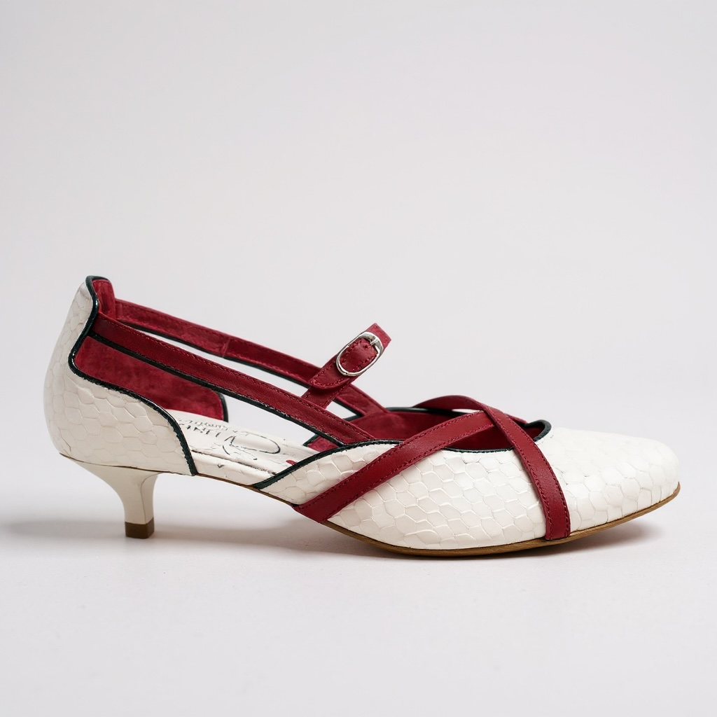 Croisse - White/Fuchsia/Black