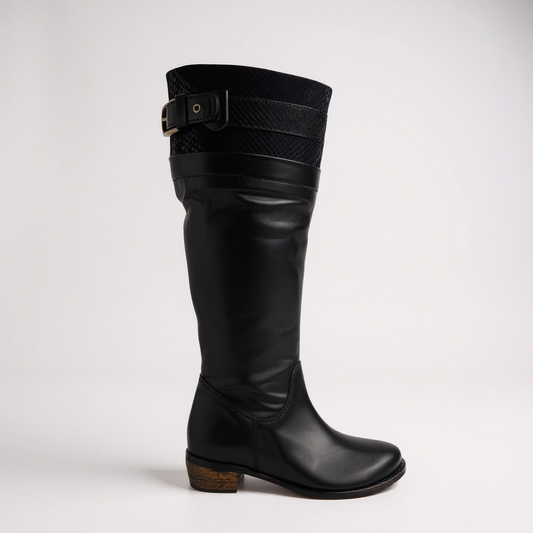 Prominade - Black riding boot- Last pair 35
