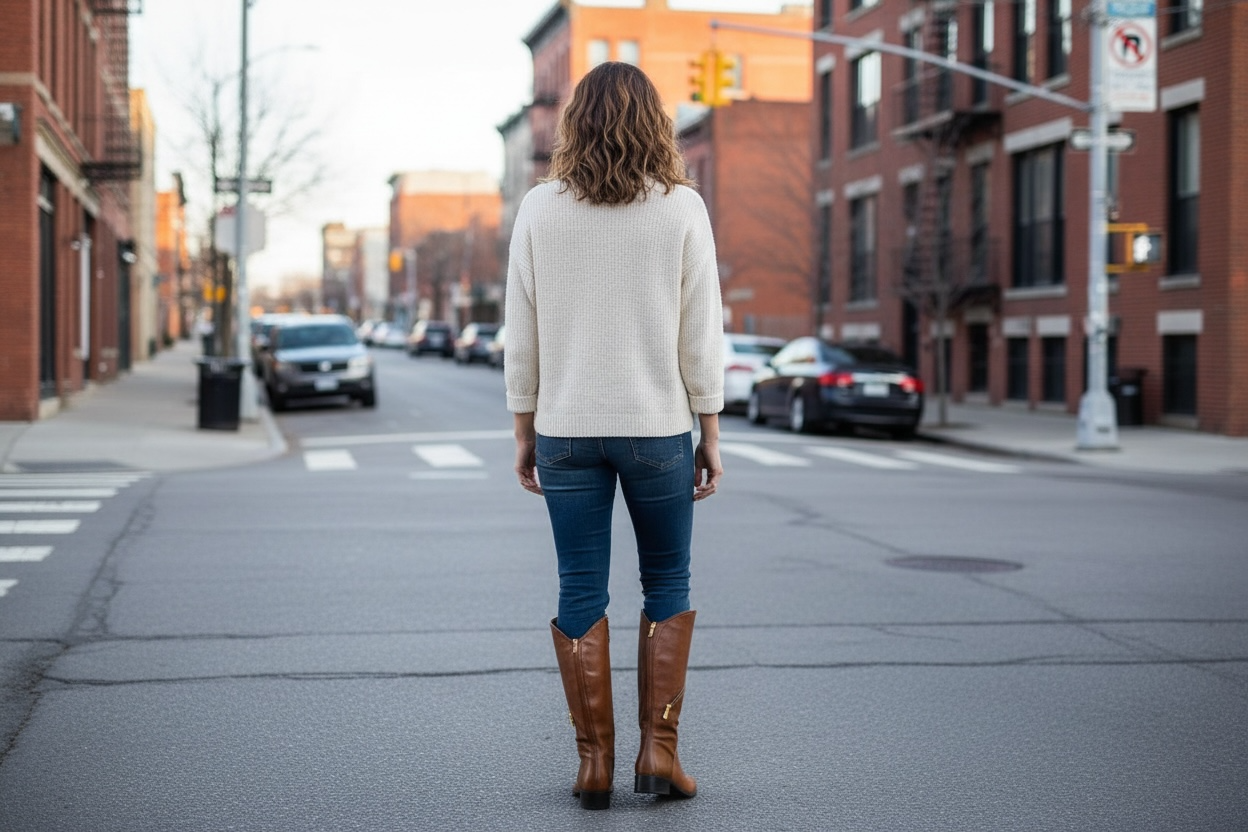 St Chappelle - Tan boot- LAST PAIR 39 ( FITS 38)