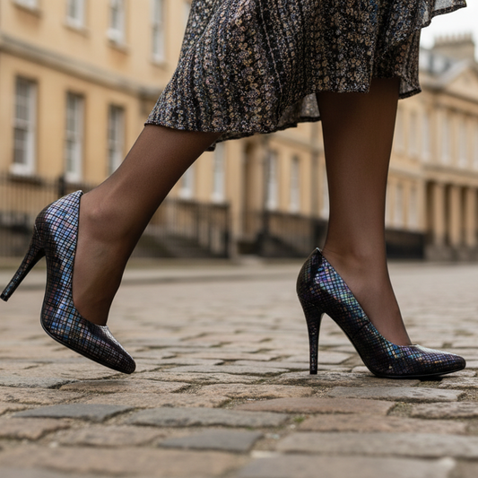 J'adore - black multi Last pair 39