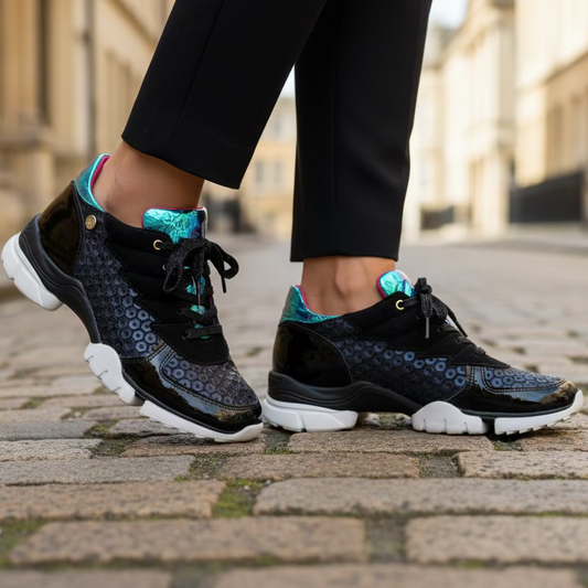 Aqua - Sneaker Black/Blue - Chanii B