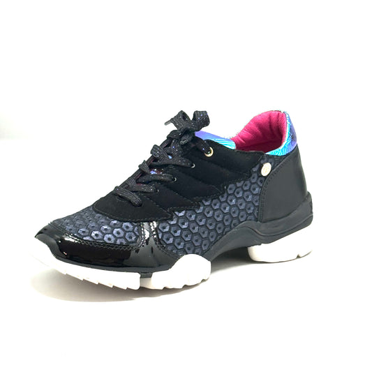 Aqua - Sneaker Black/Blue - Chanii B