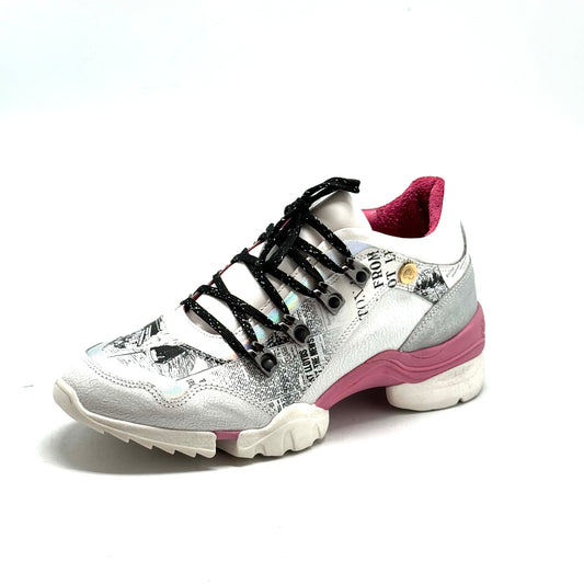 Amuse - Sneaker Newsprint leather - Chanii B