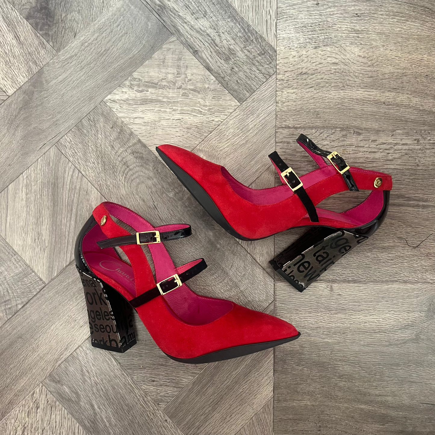 Pointure-Angela-Pre order only-red black