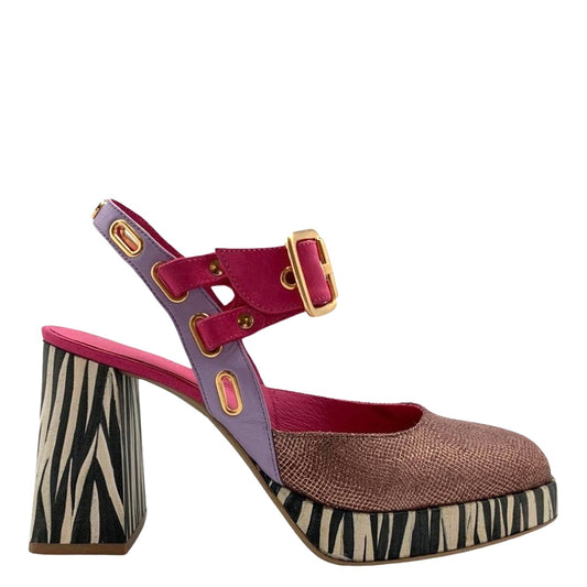 Le Patron- Rose lilac platform heel - Chanii B