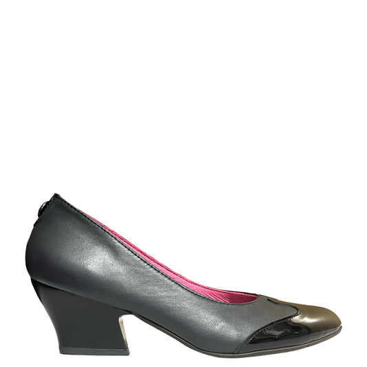 Frappuccino -navy and black dress shoe - Chanii B