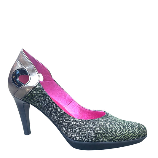 Maritus - green stingray print high heel - Chanii B