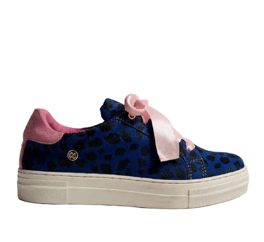 Skate - Blue wildcat -Pink