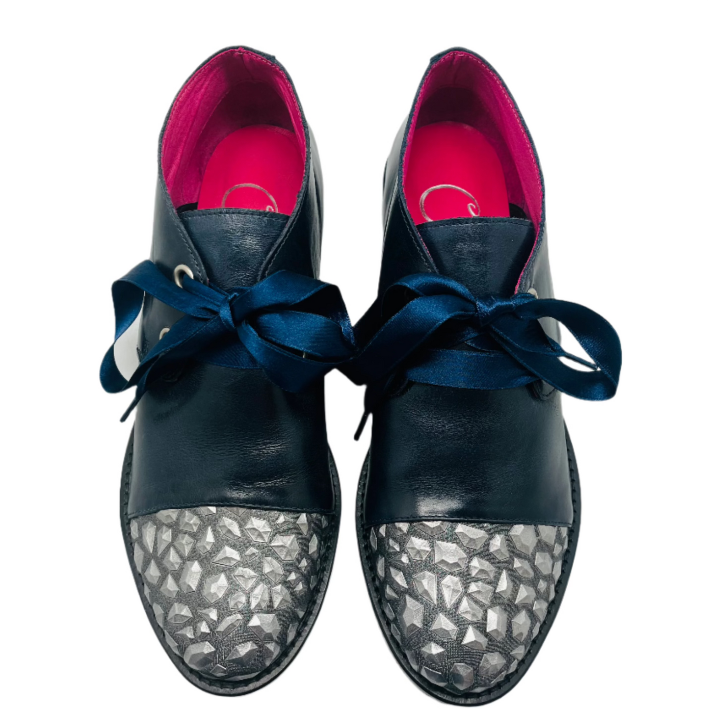 Pardon Moi -Blue/Silver Hexagon - Chanii B