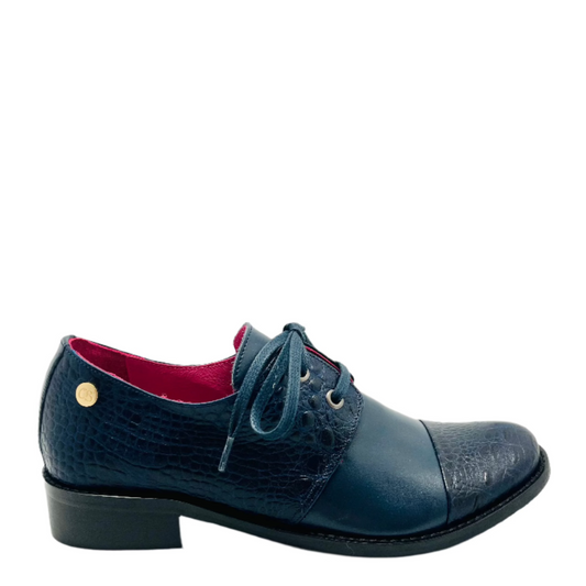 Ecoute- Navy lace up shoe - Chanii B