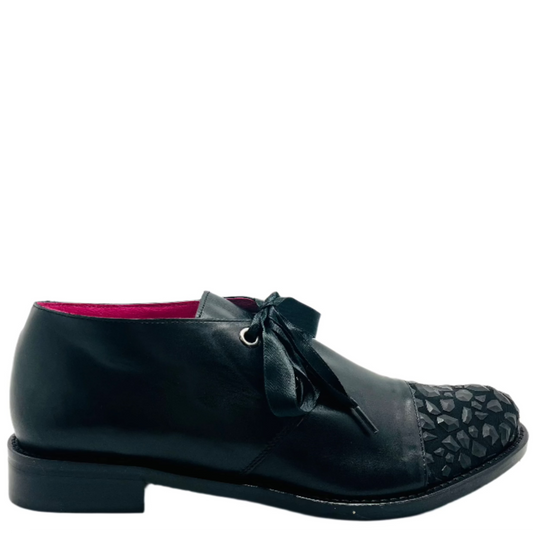 Pardon Moi - Black/Black Hexagon last pair 42
