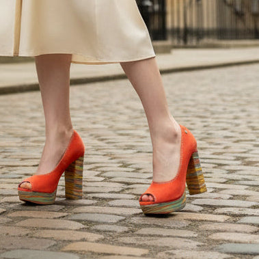 Bebe-New orange platform