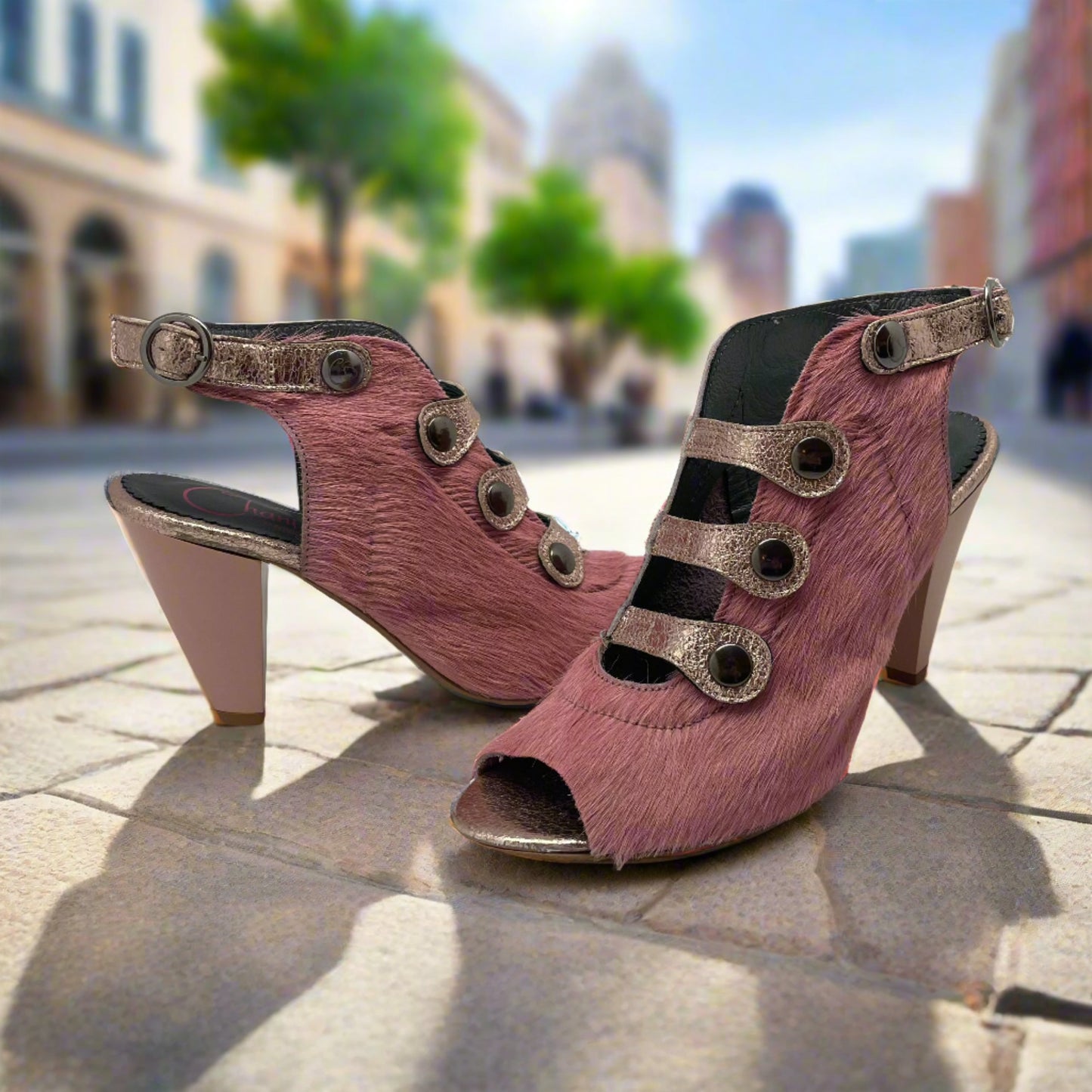 Honey - Pale pink Limited Edition heel - Chanii B