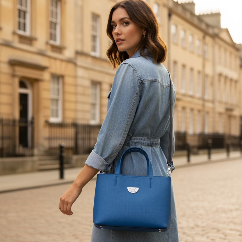 Seau- Royal blue handbag