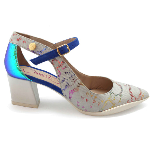 La La - Rainbow Snake Iridescent- Dress shoe