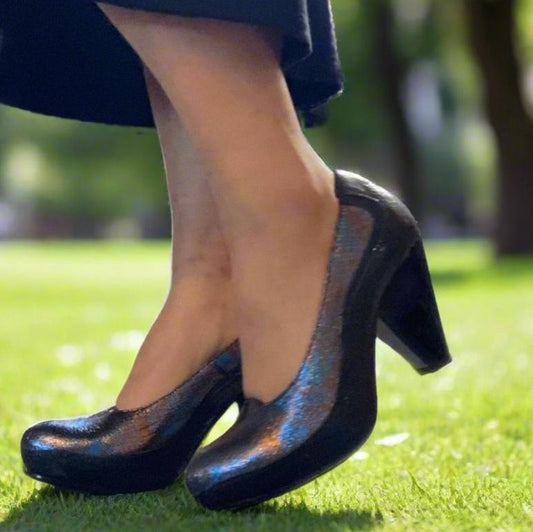 Absynth - Bronze/Blue dress shoe - Chanii B