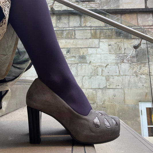 Port - Grey Suede Shoe - Chanii B