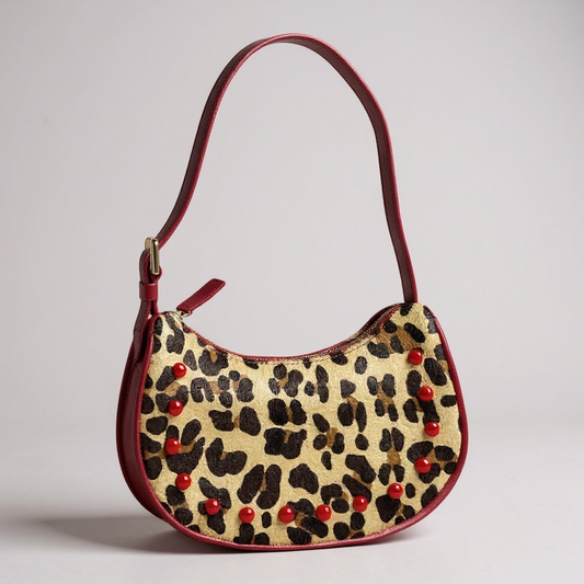 Luna B- leopard and red