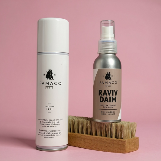 Suede leather care bundle