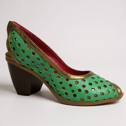 La Bouche-Green Last pair 37- (fits like 38)