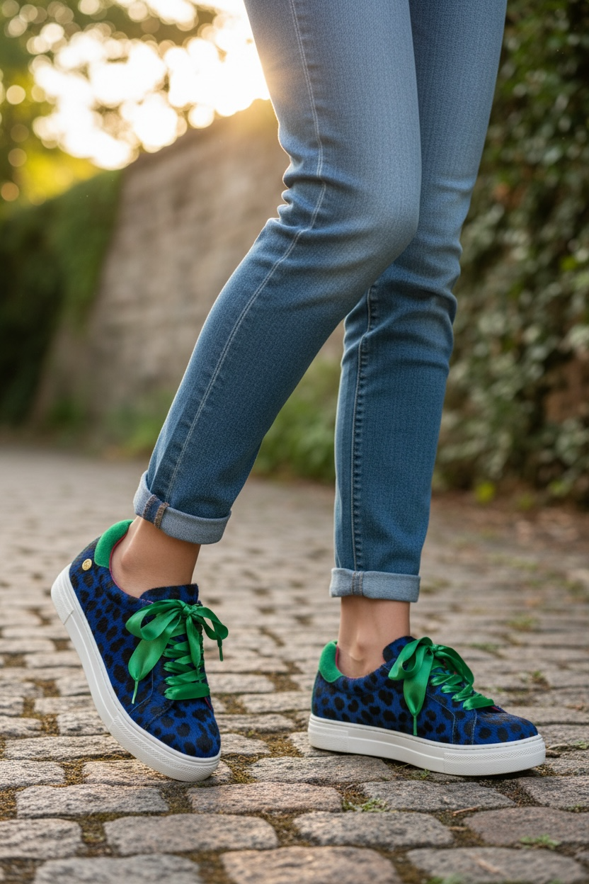 Skate - Blue wildcat sneaker