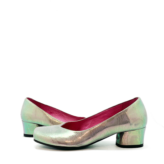 Polo - iridescent Low heel shoe - Chanii B