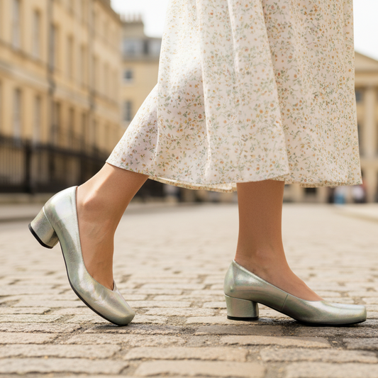 Polo - iridescent Low heel shoe - Chanii B