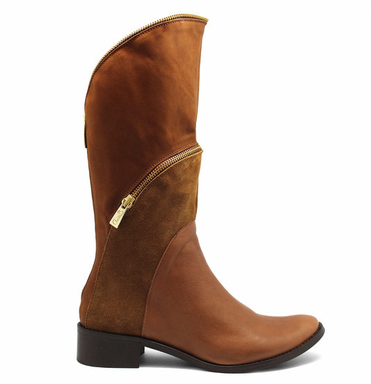 St Chappelle - Tan boot- LAST PAIR 39 ( FITS 38)