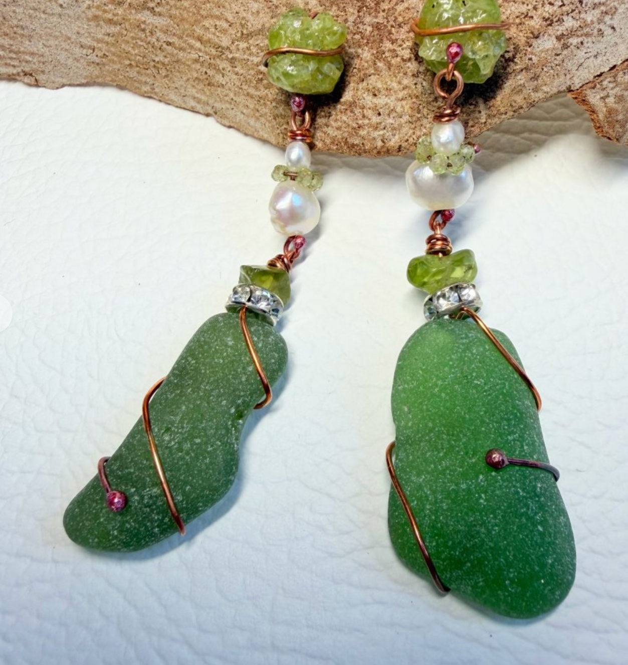 Earrings-Sea Land