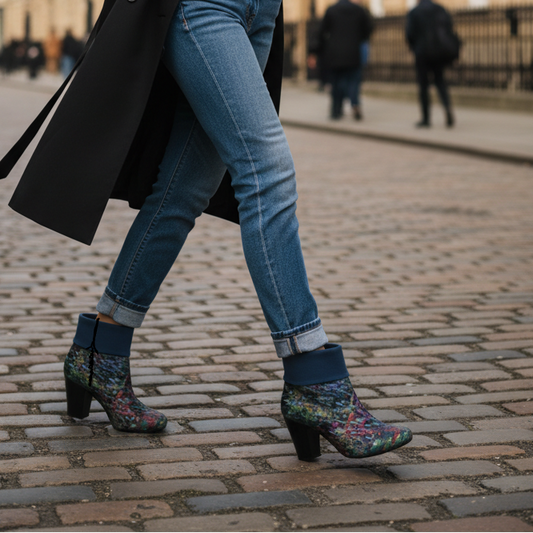 Mais Oui - Multi laser cut boot