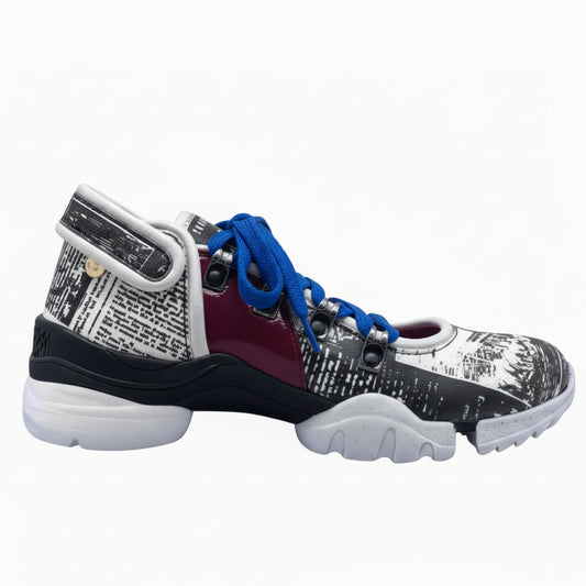 black and white senaker