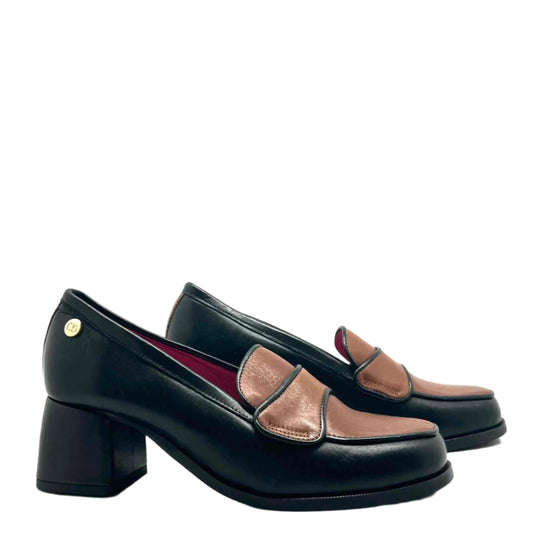 Arc - Black and tan loafer - Chanii B