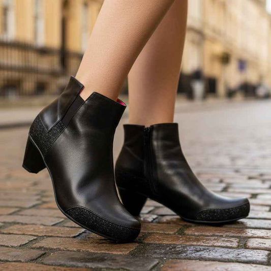 La Rui - Black Aires/Black- ankle boot
