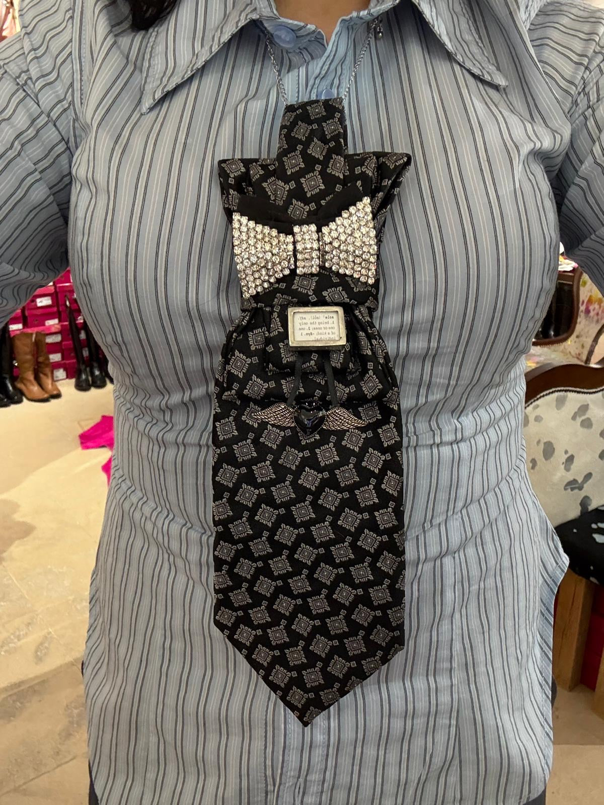 Handmade tie- bling and bows