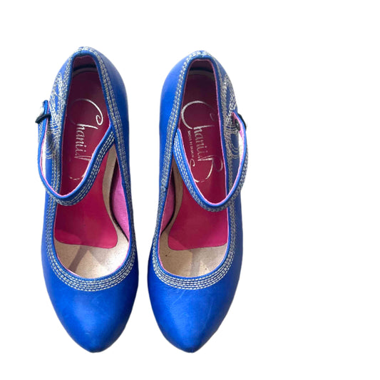 Cognac - Royal blue - Chanii B